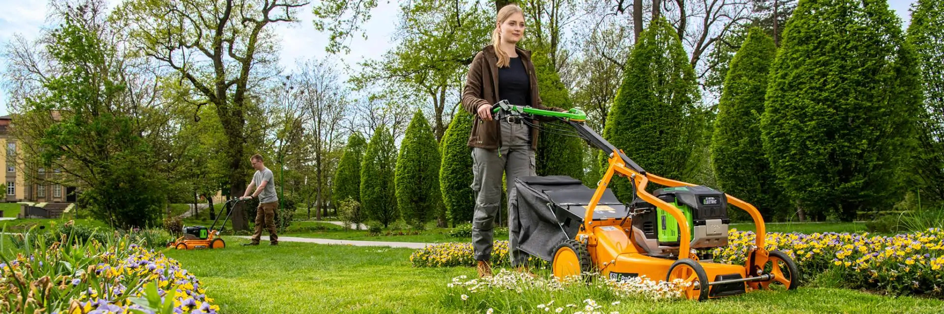 AS Motor Handgeführte Profi-Rasenmäher