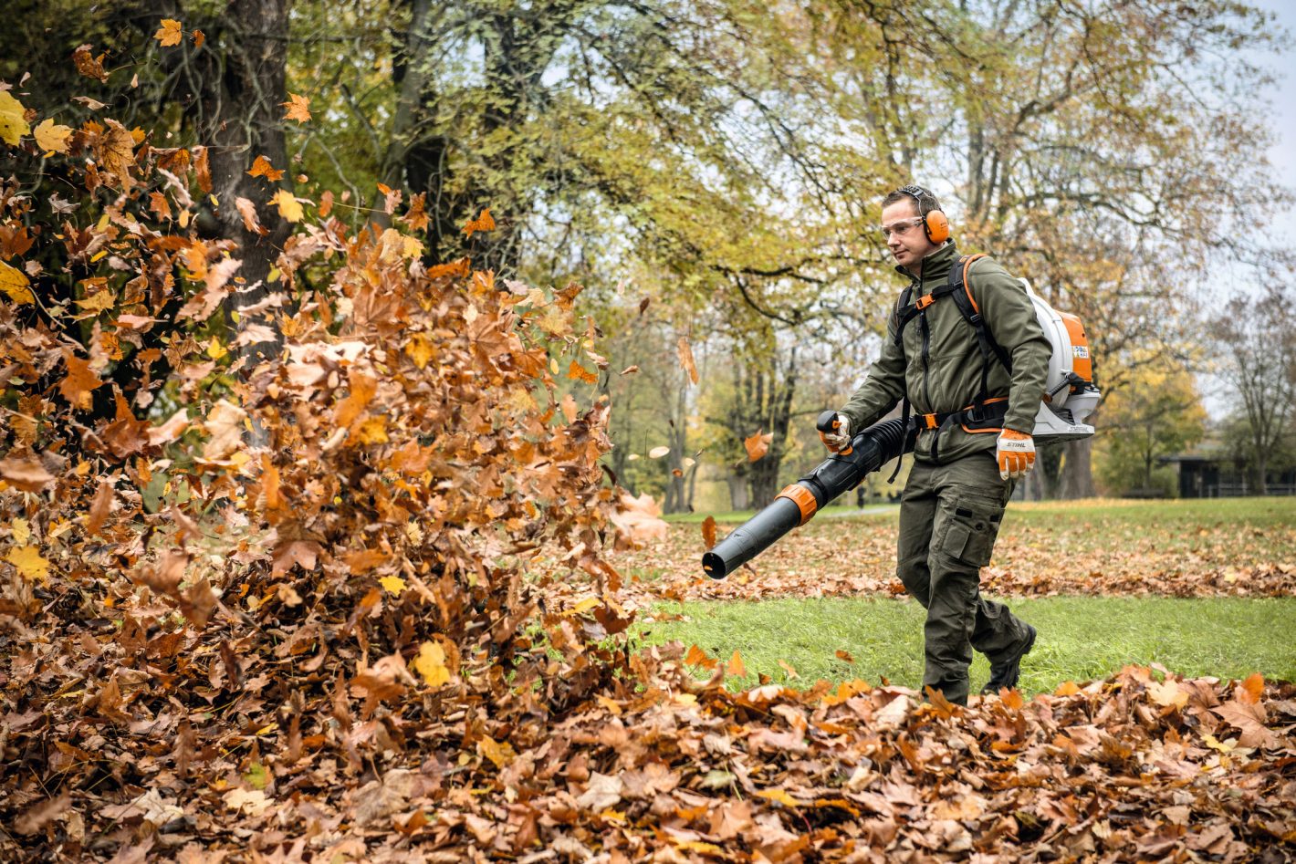 Stihl Laubbläser und Saughäcksler