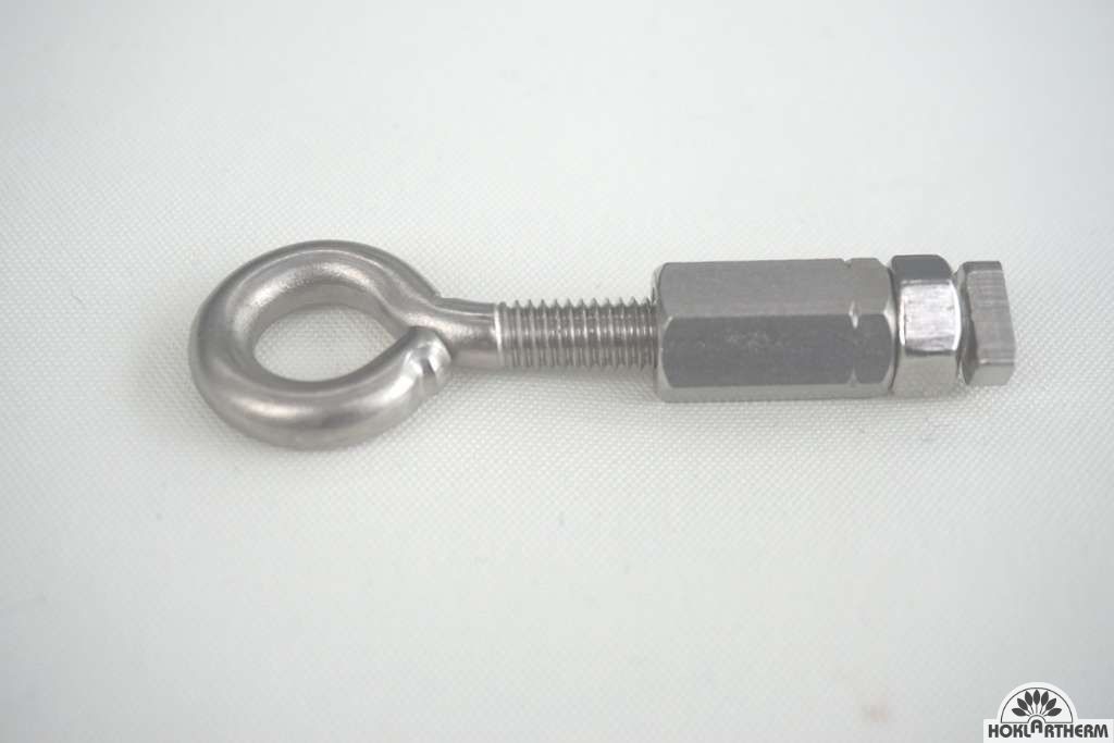 Hoklartherm Ring-Hakenkombination aus Edelstahl
