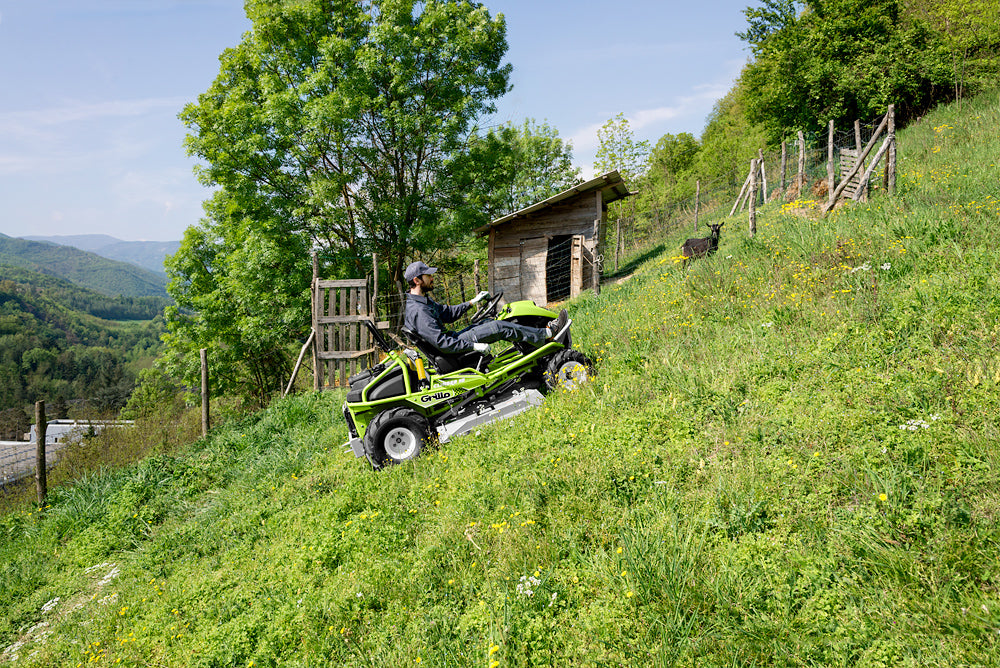 Grillo Hydraulischer Aufsitz-Wiesenmäher Climber 10 AWD 27