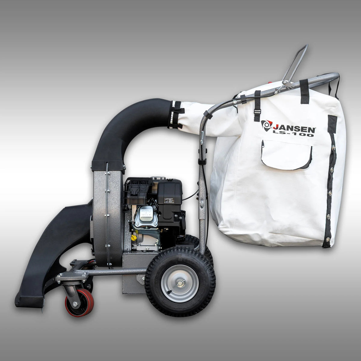 Laubsauger Jansen LS-100, fahrbar, Blattsauger, Laubbläser, KOMPLETT-SET