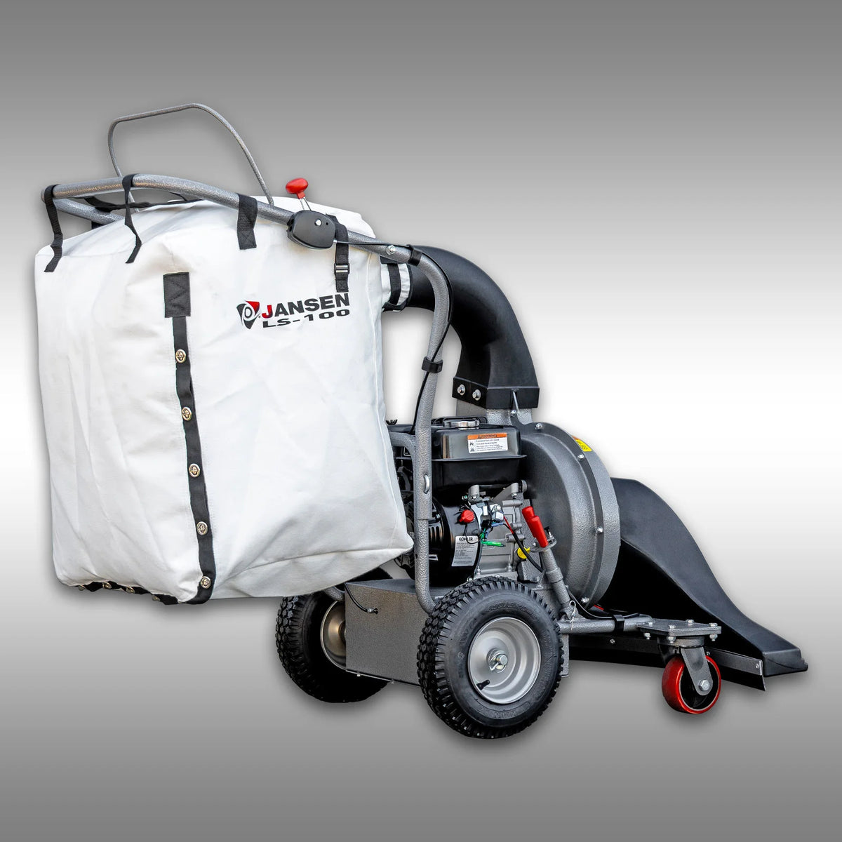 Laubsauger Jansen LS-100, fahrbar, Blattsauger, Laubbläser, KOMPLETT-SET