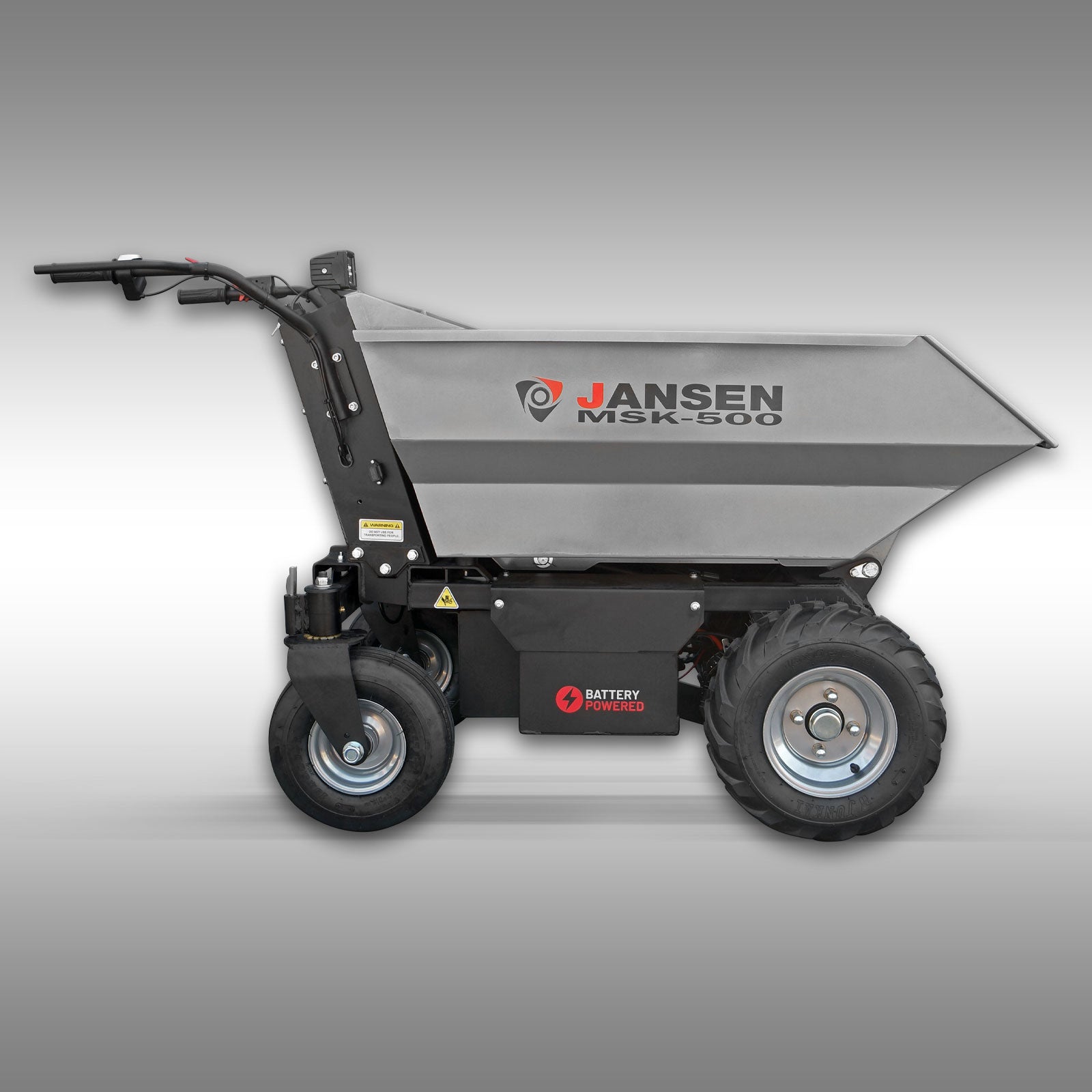 Motorschubkarre Jansen MSK-500,1000 Watt Elektromotor, Minidumper
