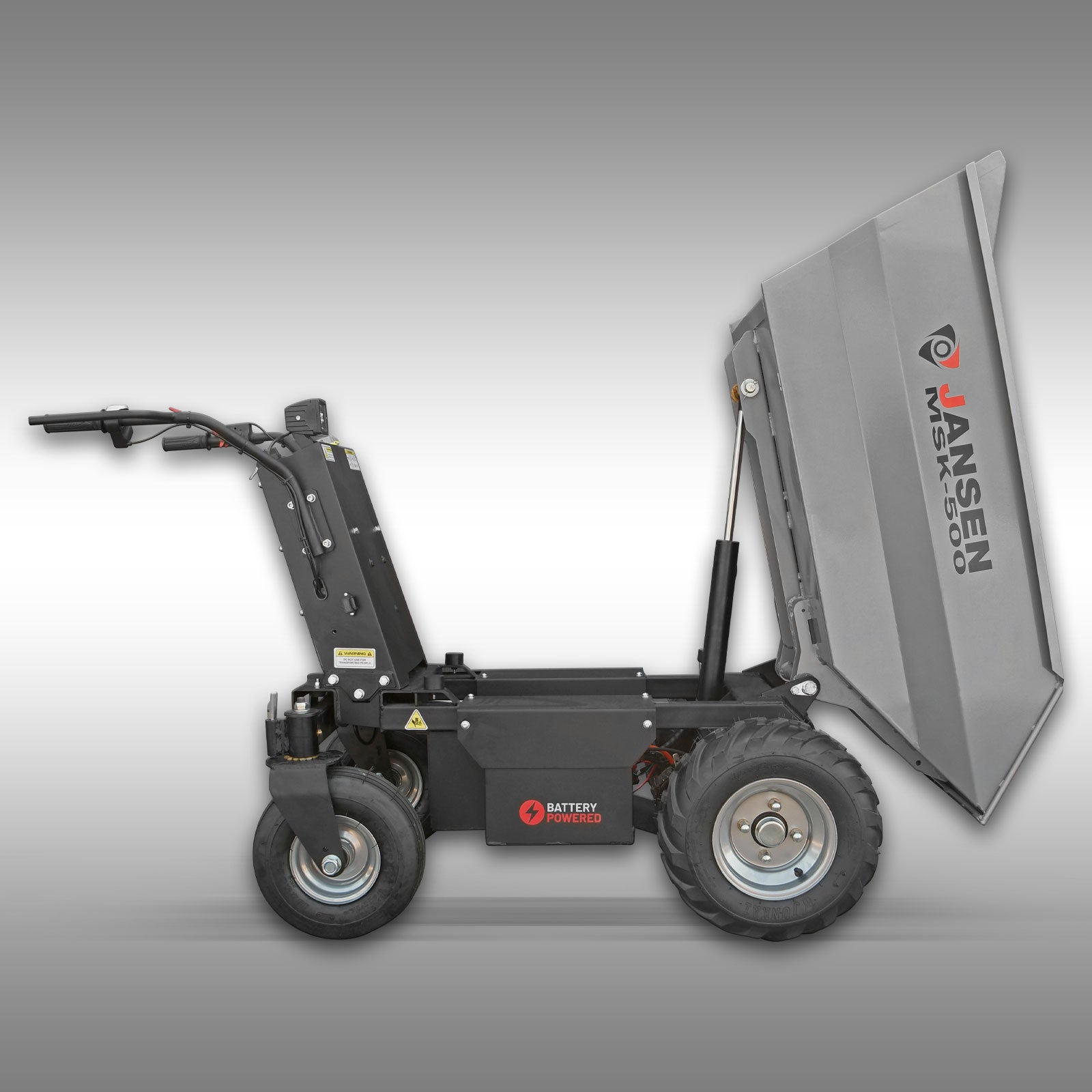 Motorschubkarre Jansen MSK-500,1000 Watt Elektromotor, Minidumper