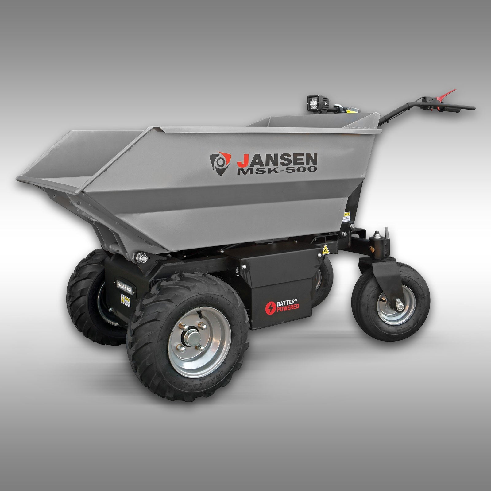 Motorschubkarre Jansen MSK-500,1000 Watt Elektromotor, Minidumper