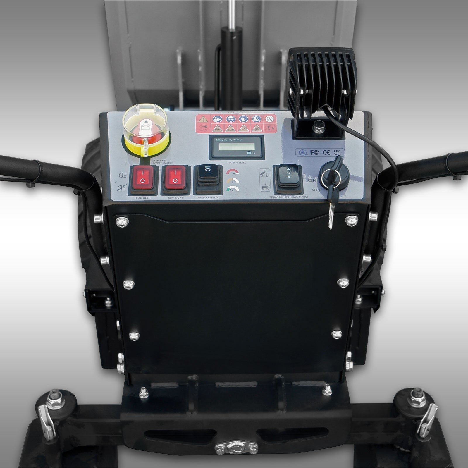 Motorschubkarre Jansen MSK-500,1000 Watt Elektromotor, Minidumper