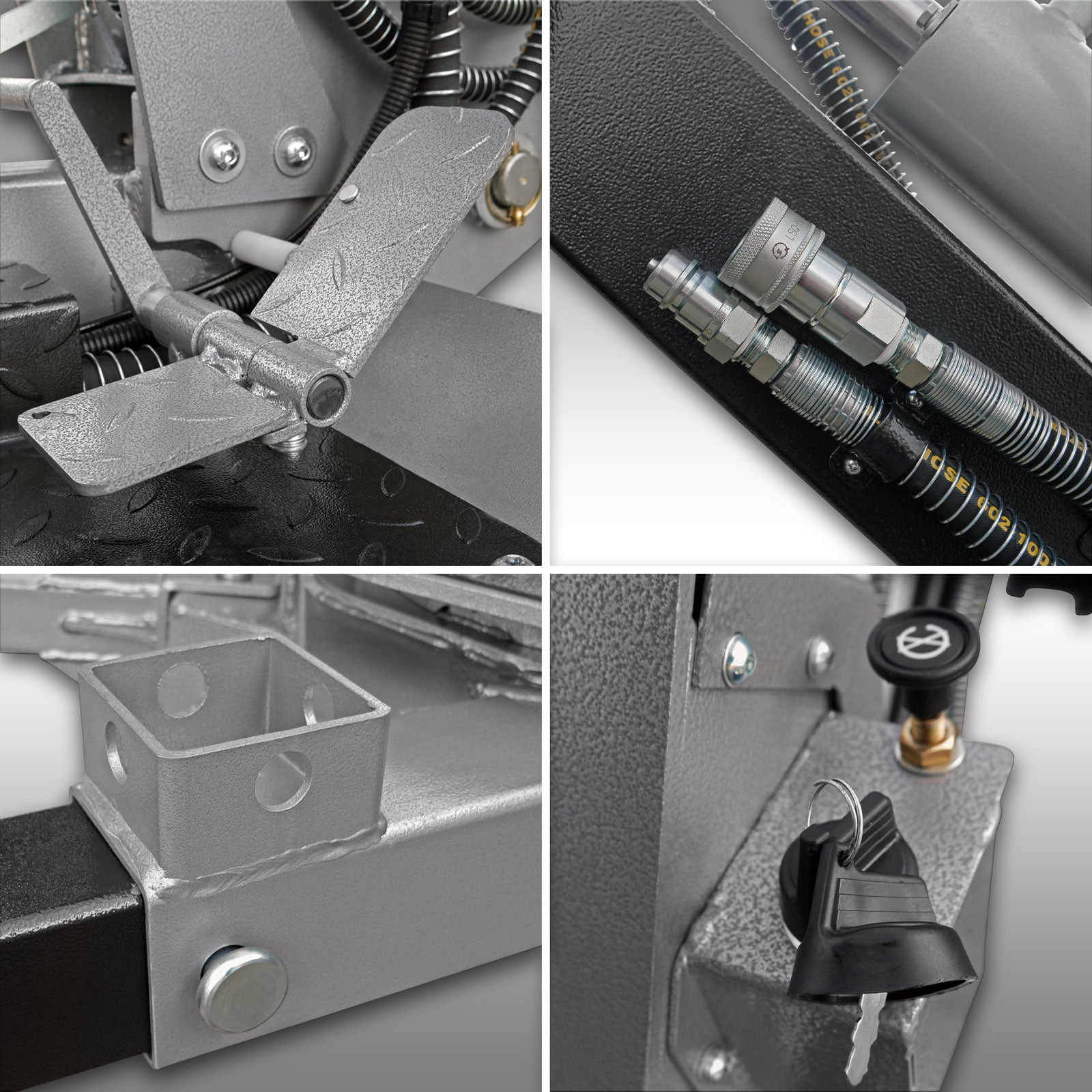 Jansen Minibagger MB-360° Benzin Schreitbagger inkl. 20cm Löffel 360° Drehkranz