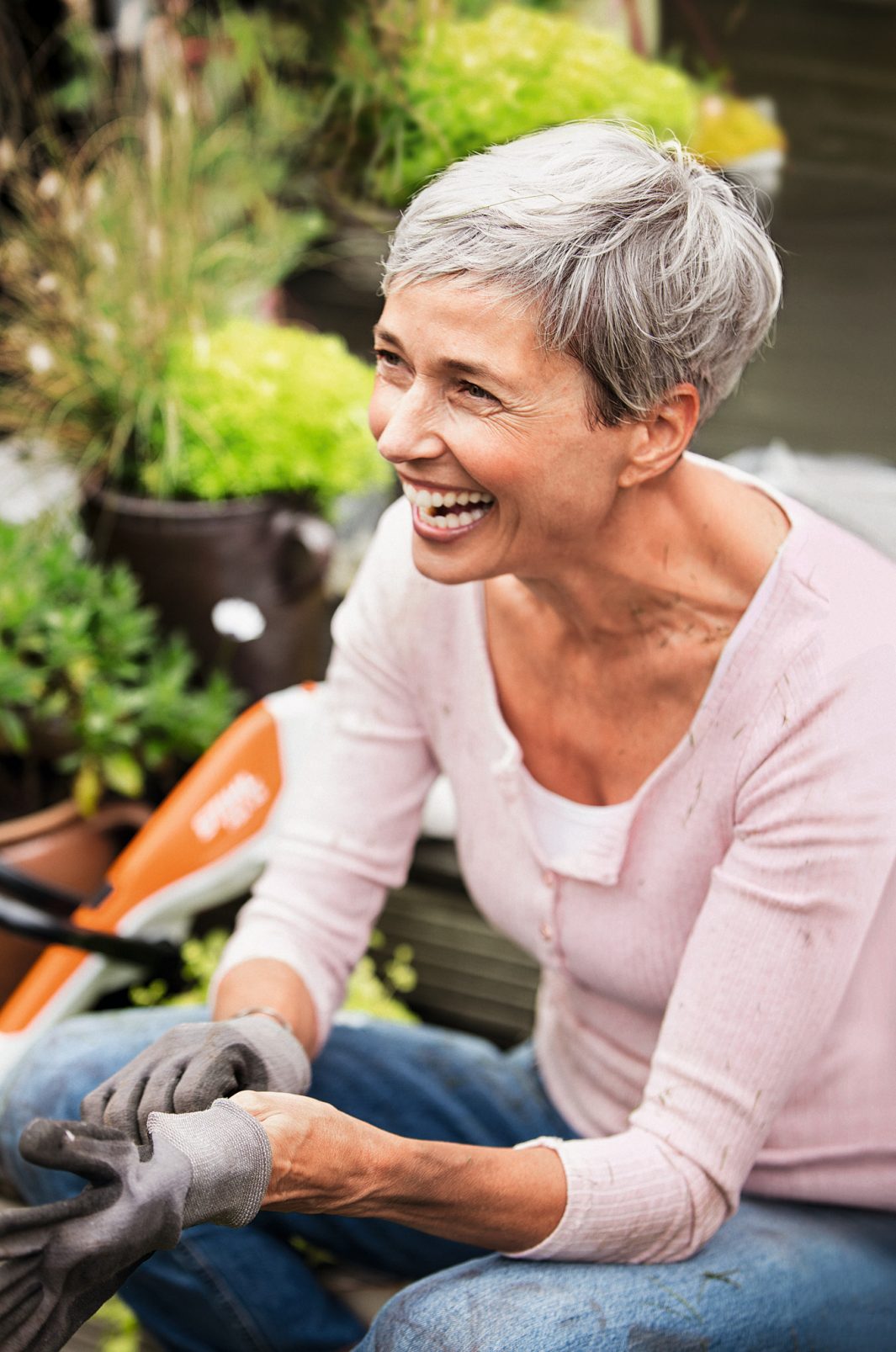 Stihl FSA 45 Akku-Motorsense AI-Linie mit integriertem Akku