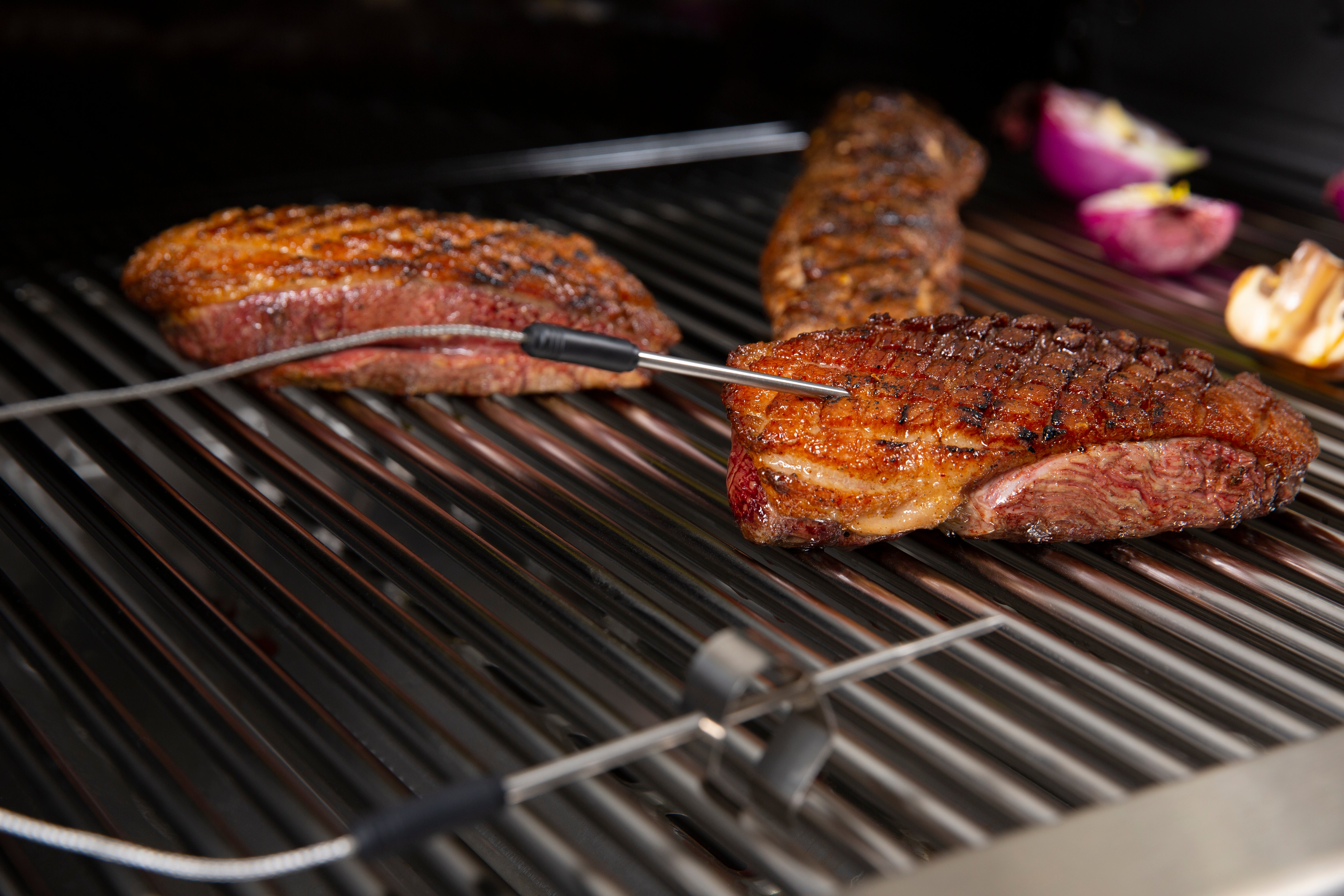 Broil King Seitenablagen Grillthermometer digital