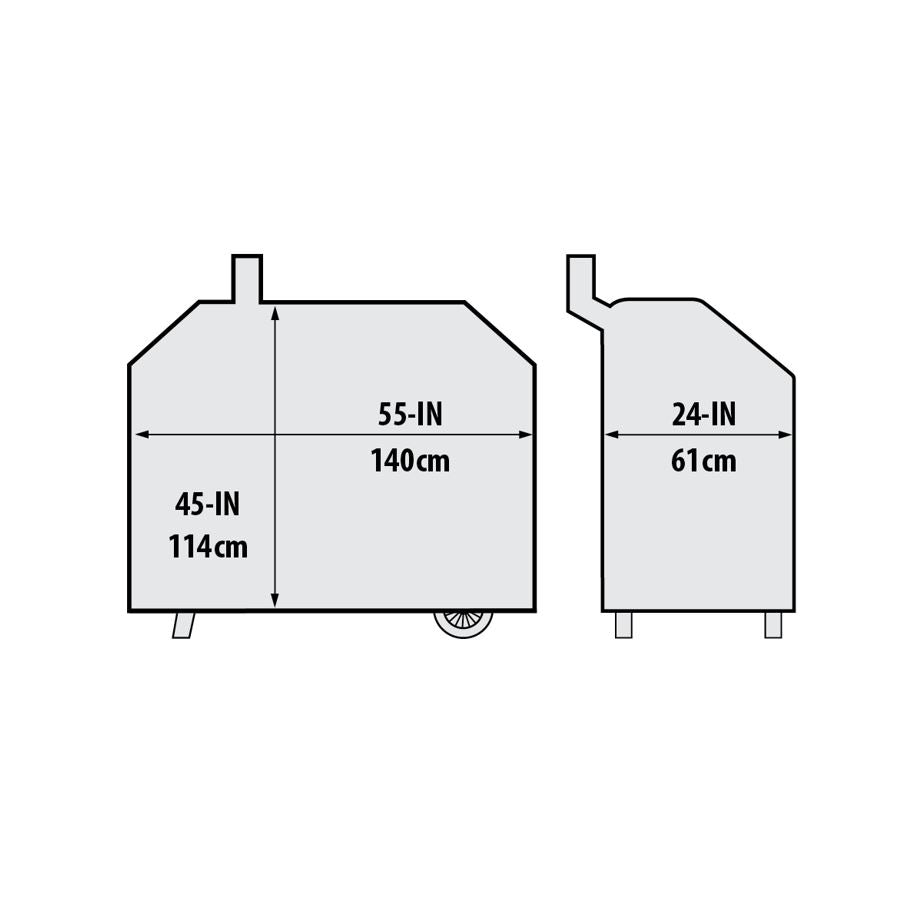 Broil King Abdeckhaube Select für Regal Pellet 400