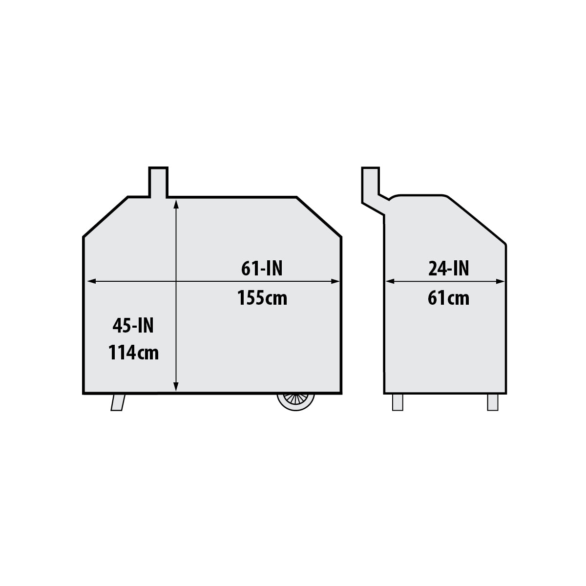 Broil King Abdeckhaube Select für Regal Pellet 500