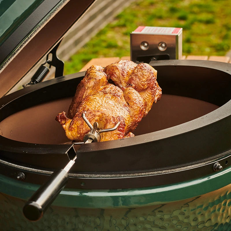 Big Green Egg Rotisserie