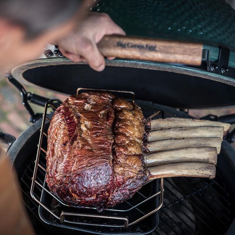 Big Green Egg Bratenkorb/Rippenhalter