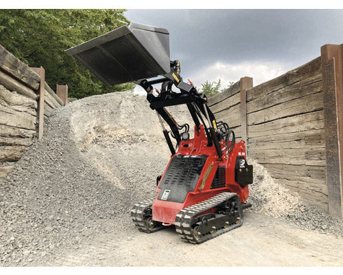 PowerPac Multi-Lader Typ ML300 SCHMAL 970 mm mit Ketten und Standardschaufel