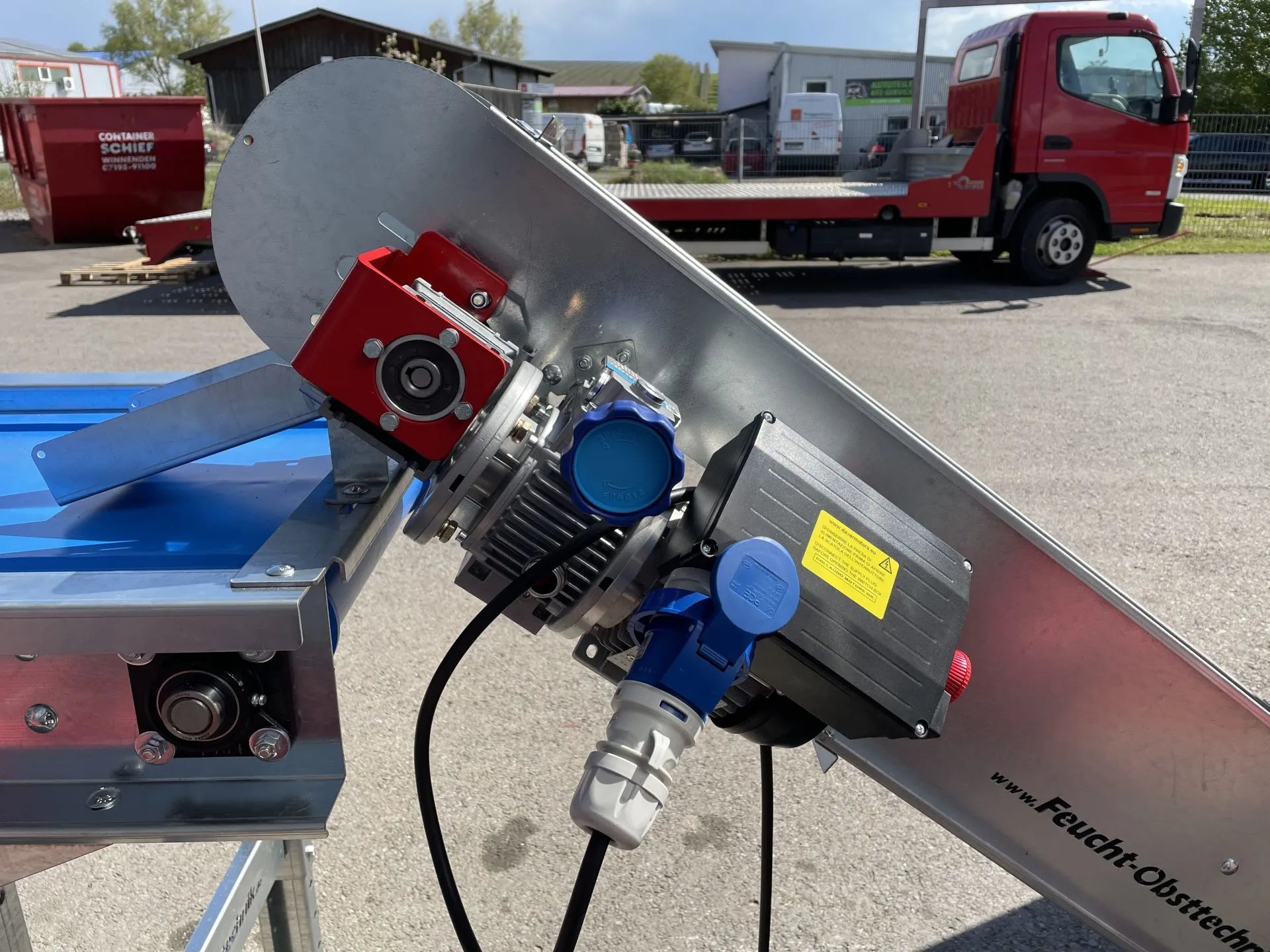 Feucht Obsttechnik Förderband - 1,7m Apfel