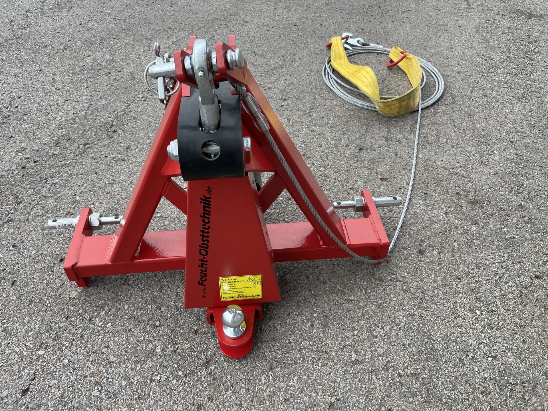 Feucht Obsttechnik Kugelkopf Anhängekupplung für OS