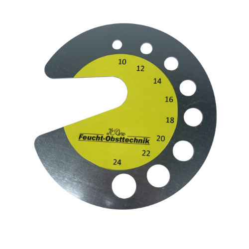 Feucht Obsttechnik Handkalibrierer Haselnuss