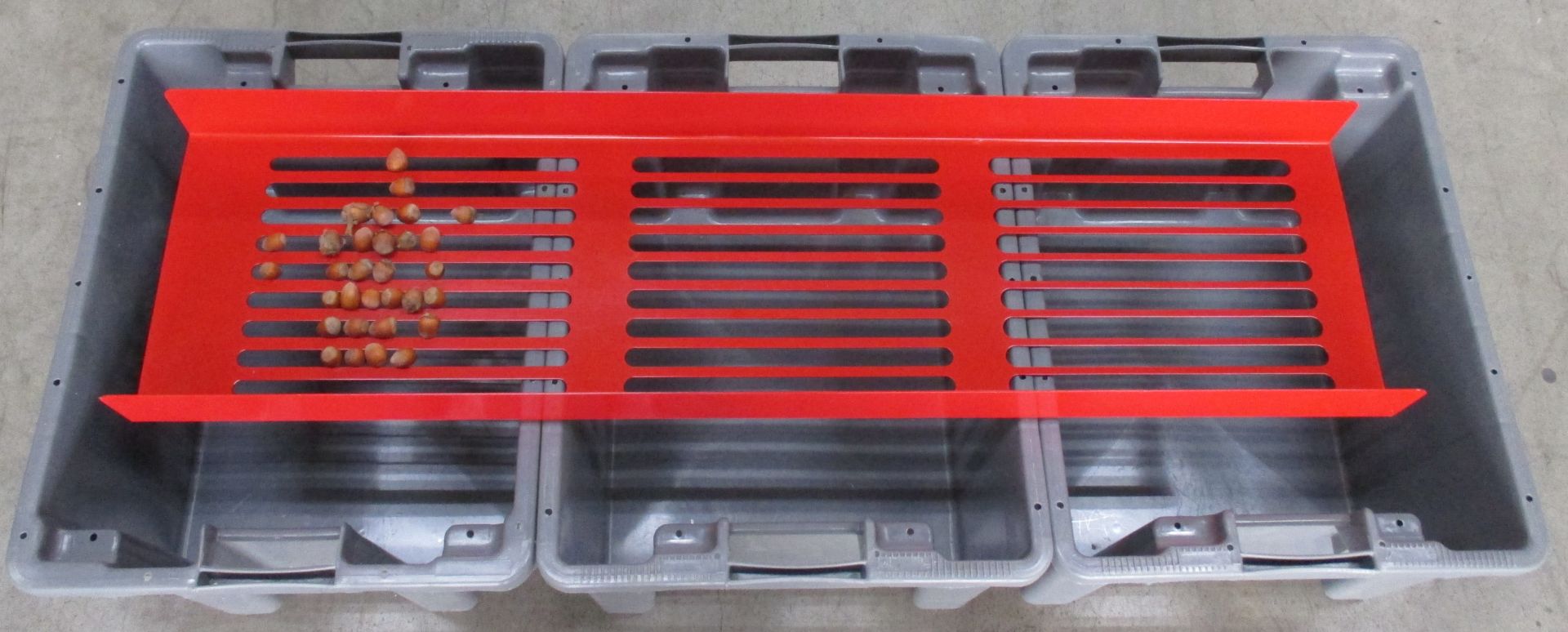 Feucht Obsttechnik Handsieb Haselnuss 10mm, 12mm, 14mm Kalibriersieb