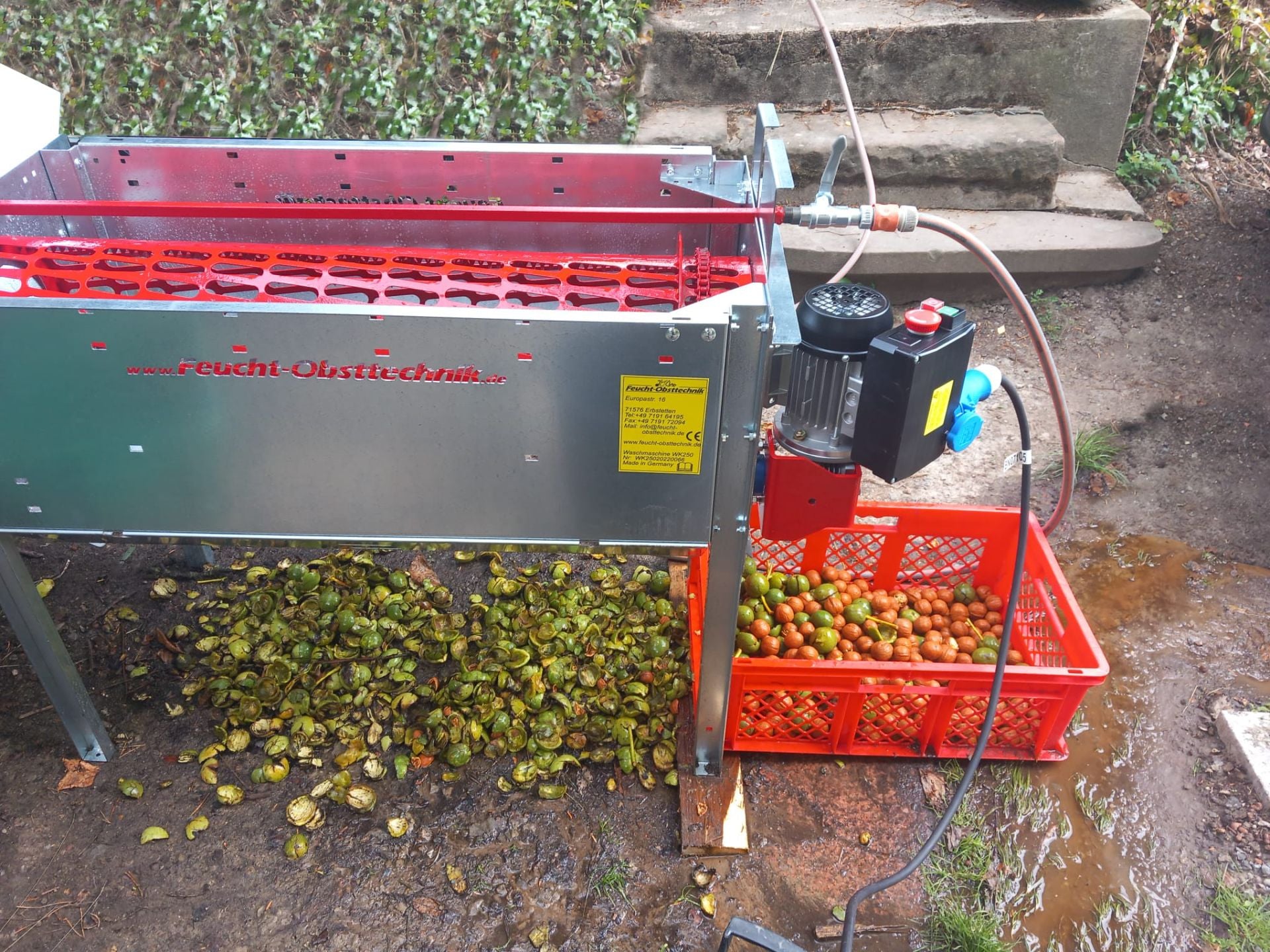 Feucht Obsttechnik Nuss-Waschmaschine WK250