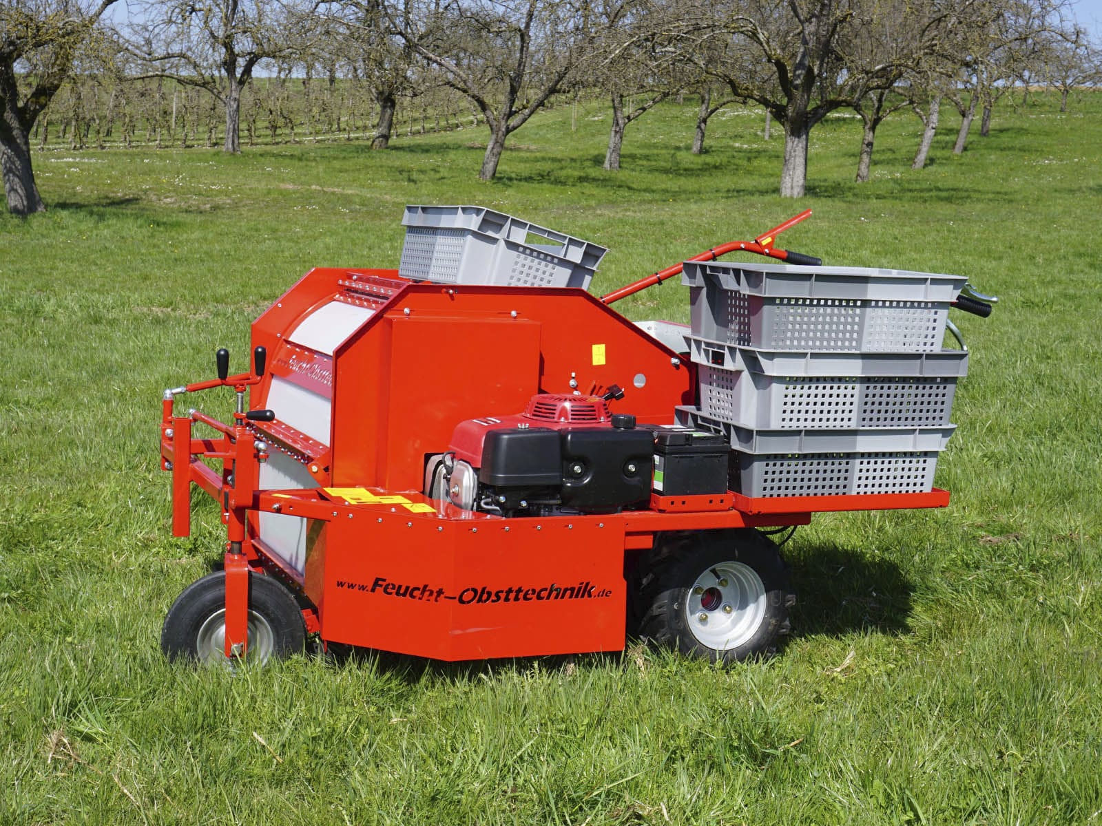 Feucht Obsttechnik Obstauflesemaschine/ Obstaufsammelmaschine OB 80 hydro