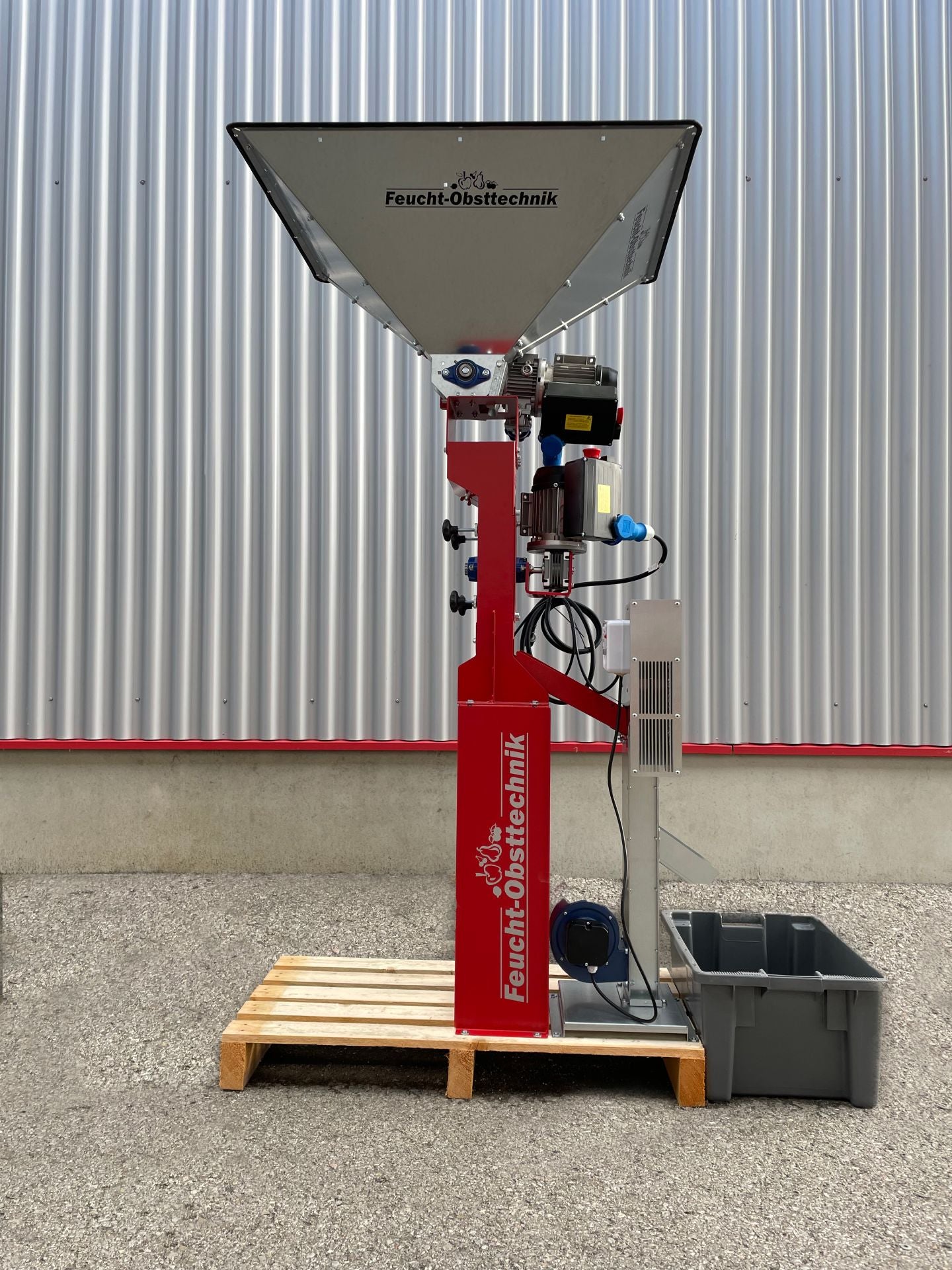 Feucht Obsttechnik Walman E-Motor - elektrischer Nussknacker