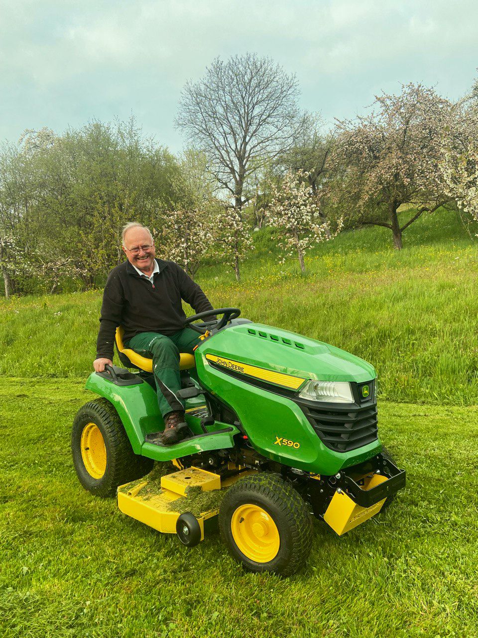 Feucht Obsttechnik Hochgrasmähwerk HGM1000 für John Deere