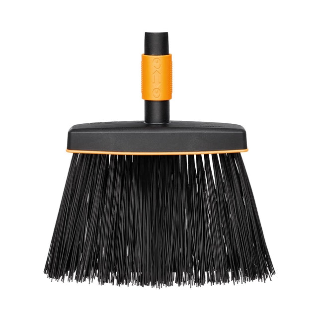 Fiskars QuickFit Kehrbesen/ Straßenbesen/ Allzweckbesen