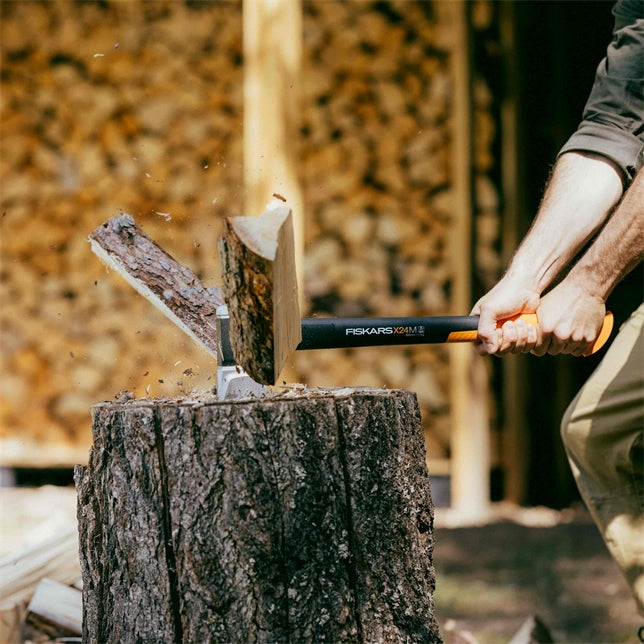 Fiskars X-series X24 & X28 mit M-Klinge