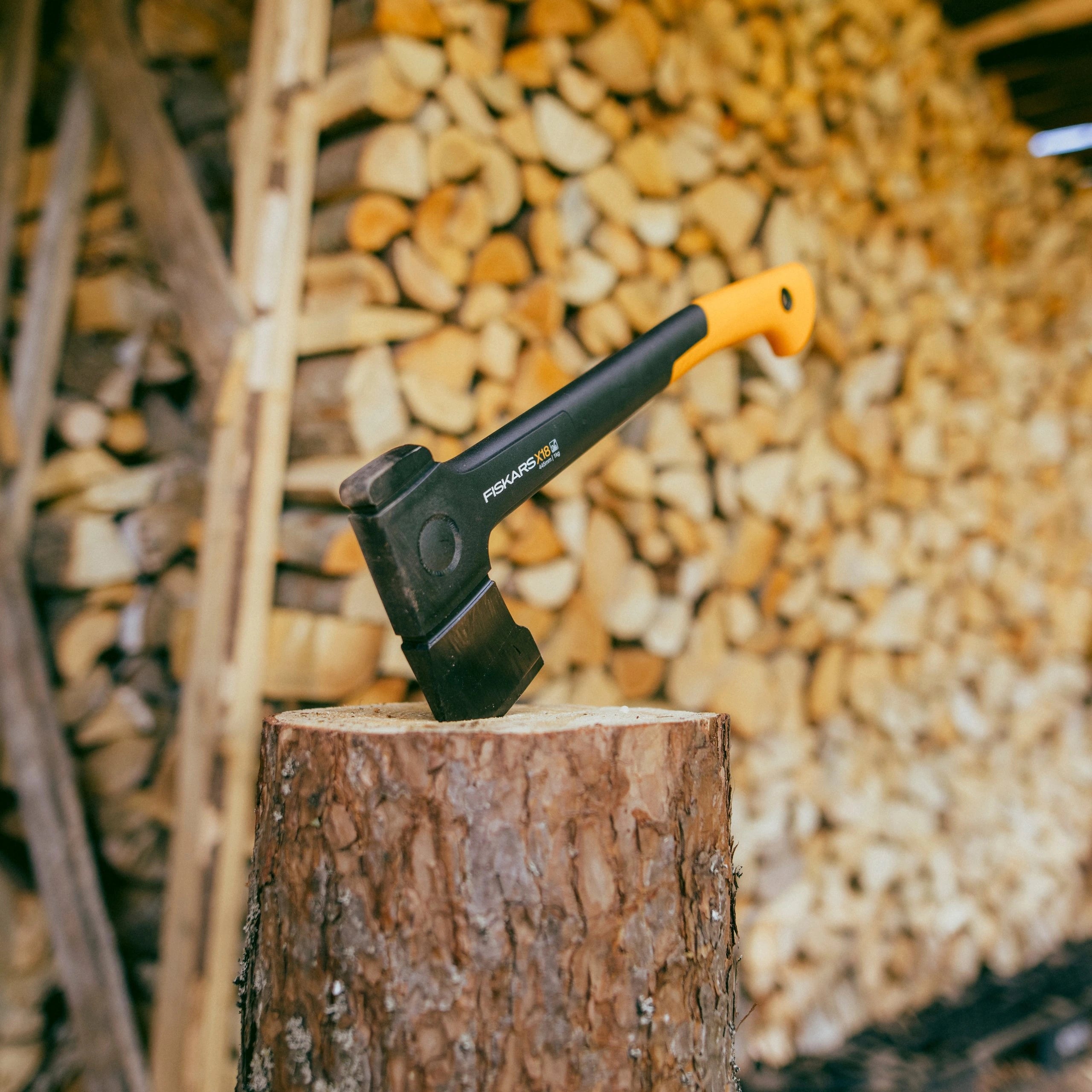 Fiskars X-series X18 & X24 Spaltaxt mit S-Klinge