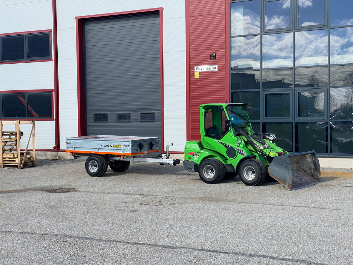 ForeSteel FT-2200 T3 3-Seiten-Kippanhänger