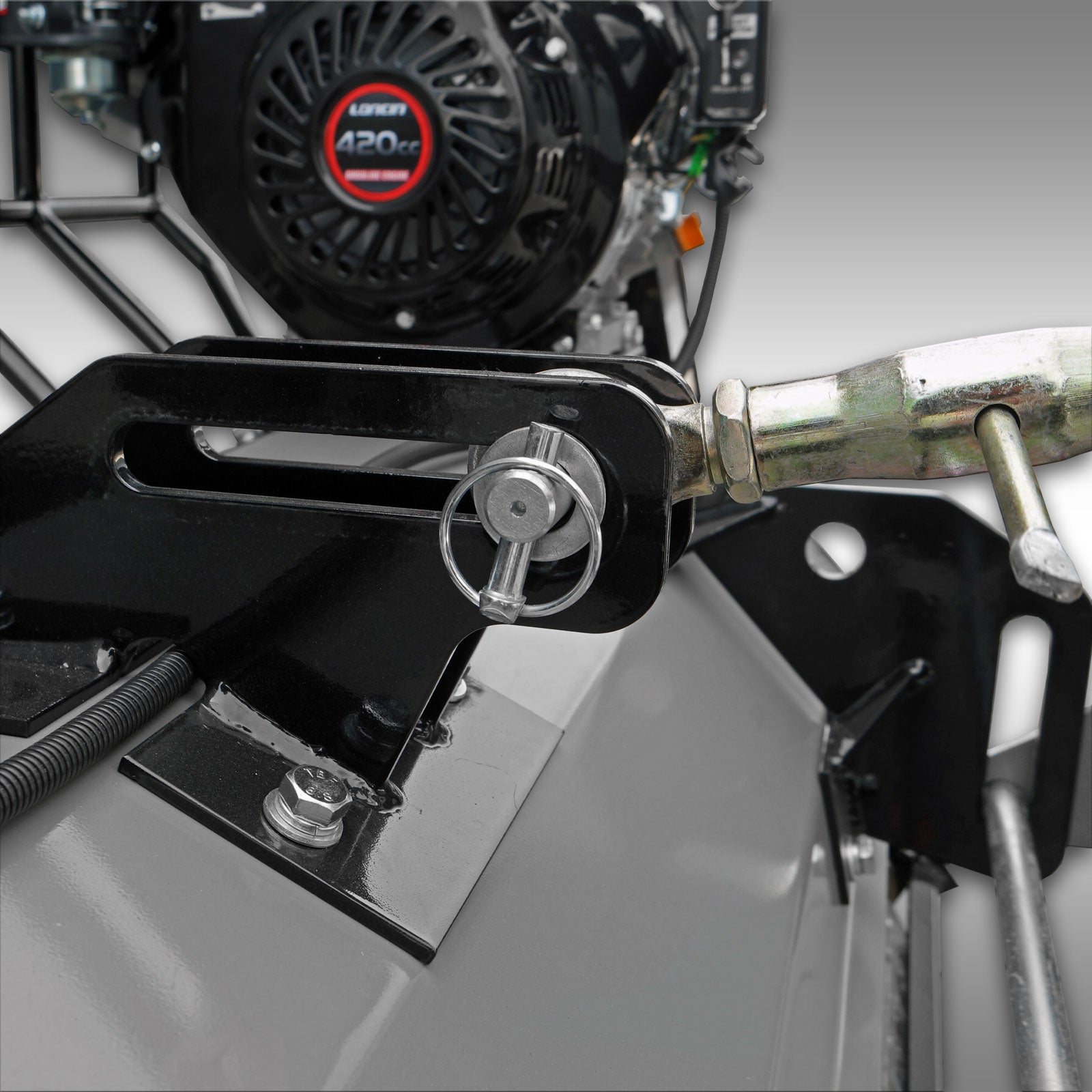 Frontmulcher Jansen BMM-130, Schlegelmulcher, Benzin, Mähwerk