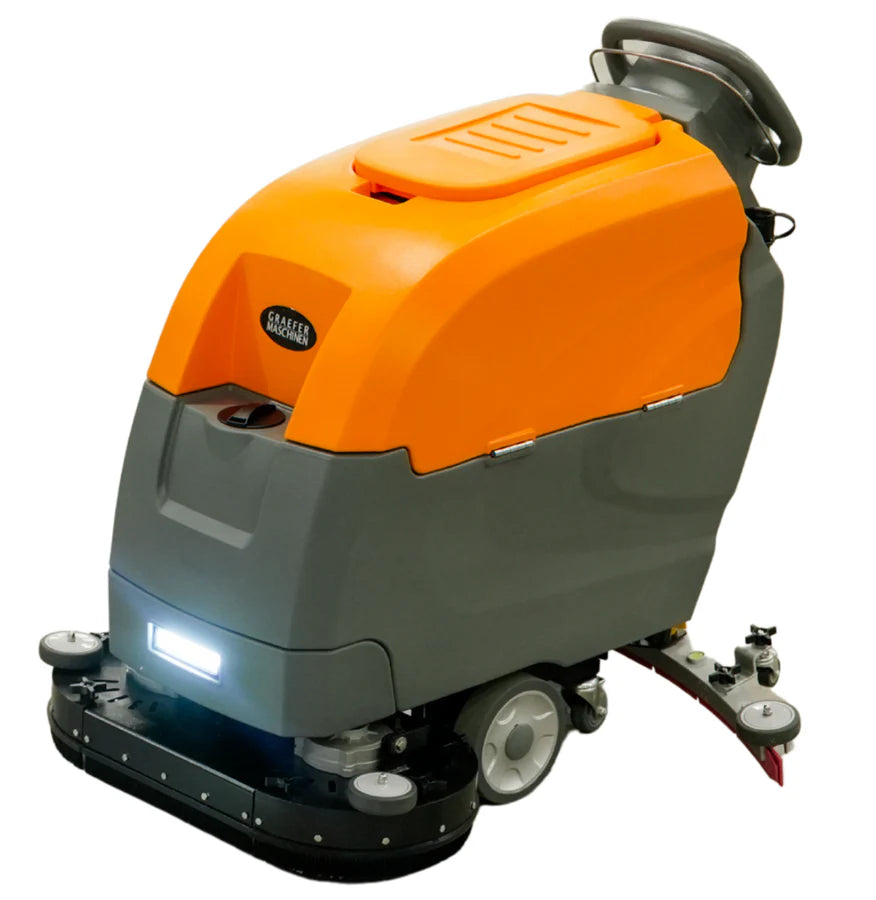 Graefer Scheuersaugmaschine SM60S-PRO mit Fahrantrieb u. Doppelbürste