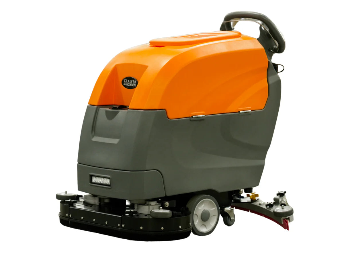 Graefer Scheuersaugmaschine SM60S-PRO mit Fahrantrieb u. Doppelbürste