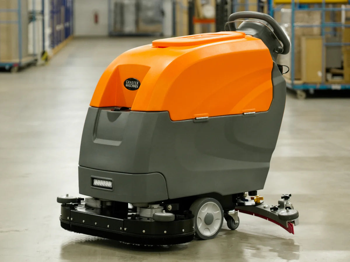 Graefer Scheuersaugmaschine SM60S-PRO mit Fahrantrieb u. Doppelbürste