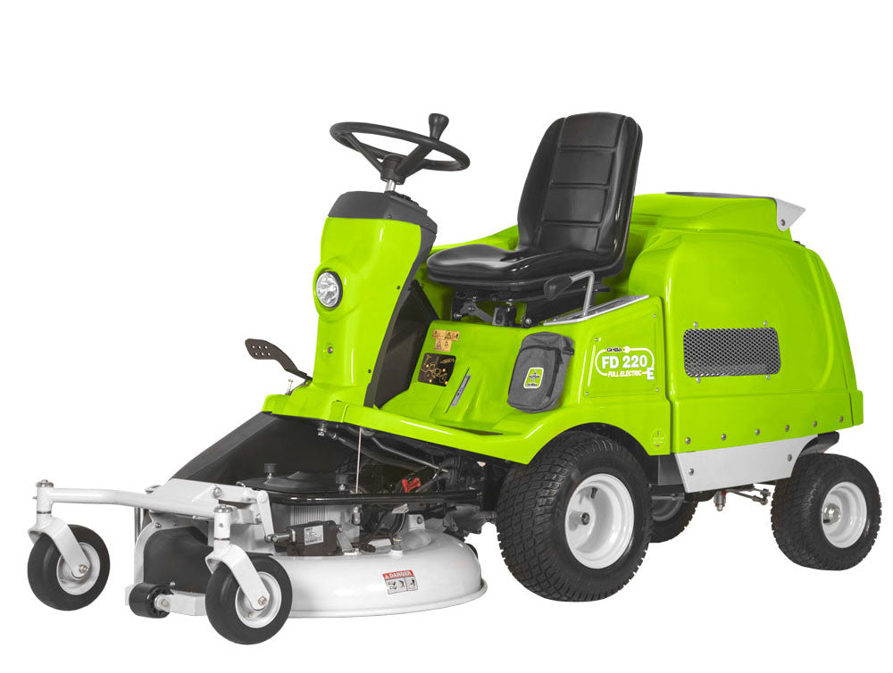 Grillo Aufsitzmäher mit frontal angelegtem Mähdeck FD 220 E 100% elektrische