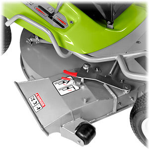 Grillo Aufsitzmäher Doppelfunktion: Mulchen & Seitenauswurf MD 18