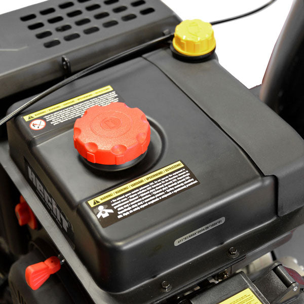 Hecht 9334 SQ Benzin Schneefräse