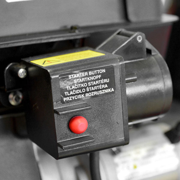 Hecht 9334 SQ Benzin Schneefräse