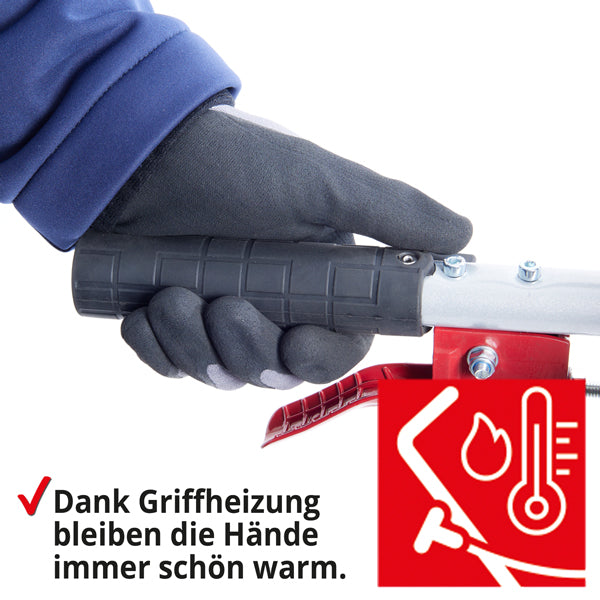 Hecht 9666 Benzin Schneefräse