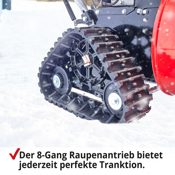 Hecht 9666 Benzin Schneefräse