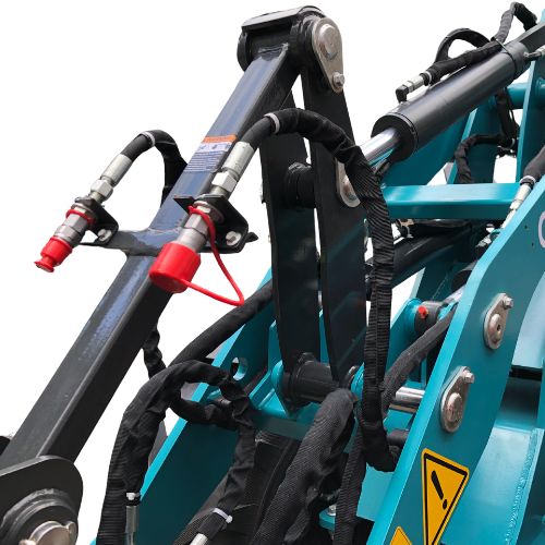 Akrotect Hoflader AK 808 mit Kabine