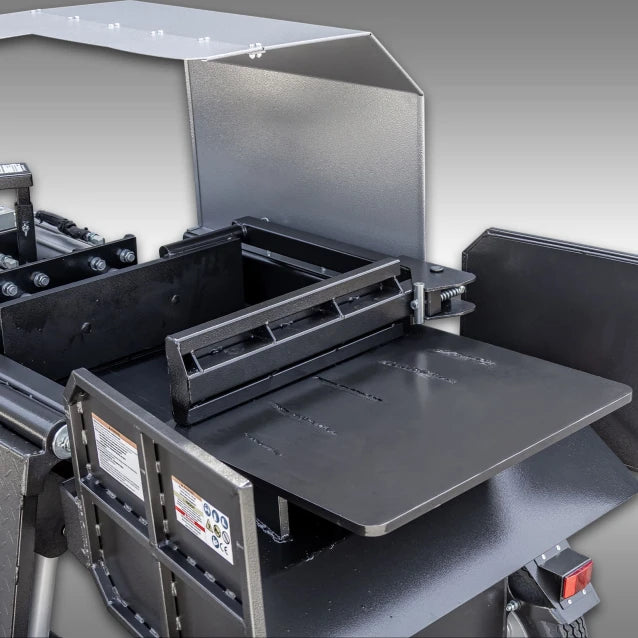 JANSEN® SHS-20L55T Schichtholzspalter, 20 Tonnen, Zapfwellenantrieb & Stammheber