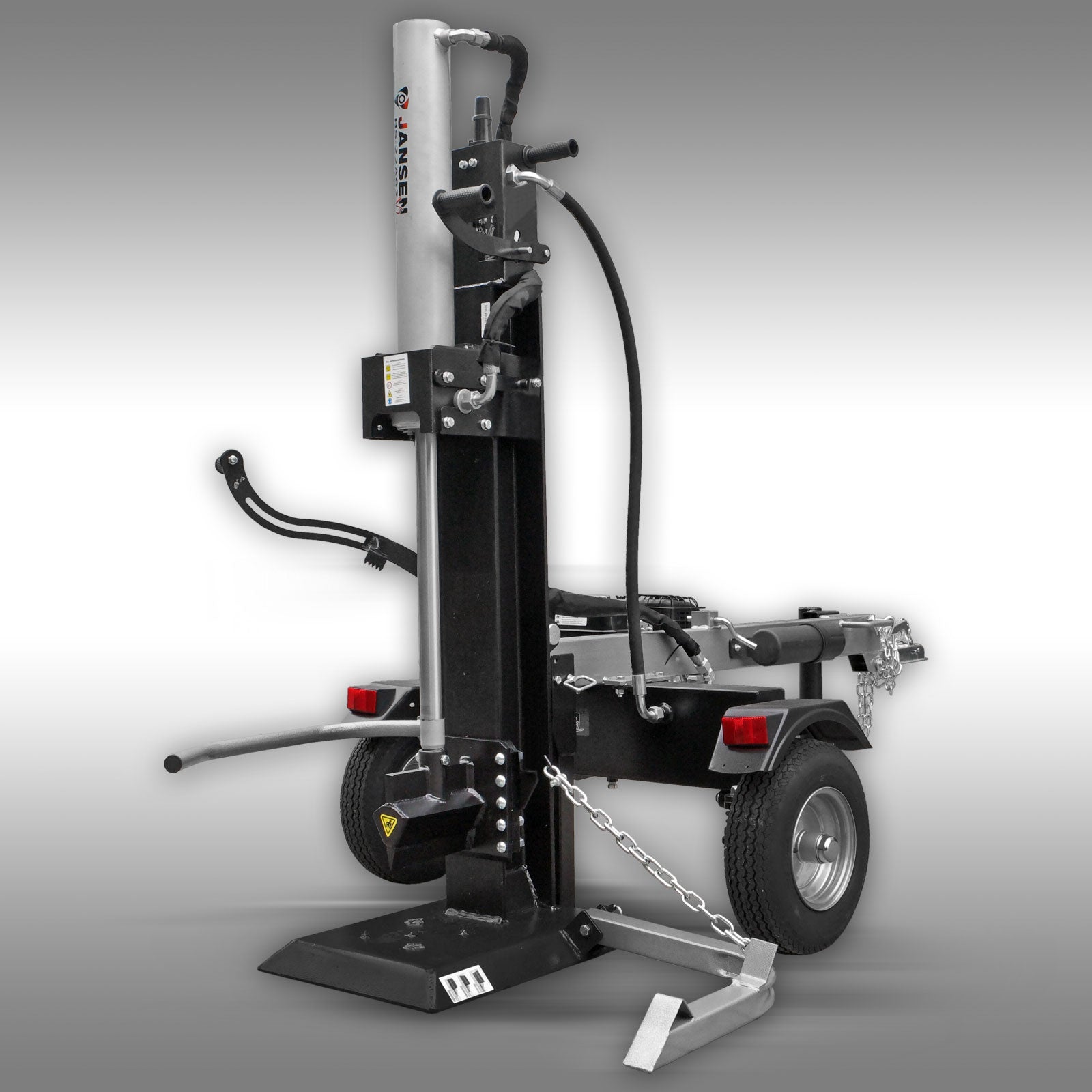 Holzspalter Jansen HS-22A62-V2, 22 t, 65 cm, Benzinmotor, stehend