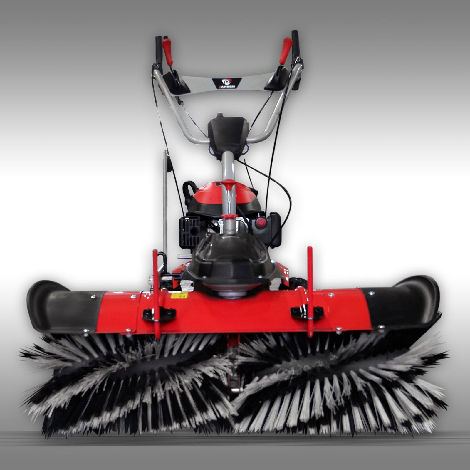 Kehrmaschine Jansen MKB-500 E inkl. Schneeschild+Behälter+E-Starter