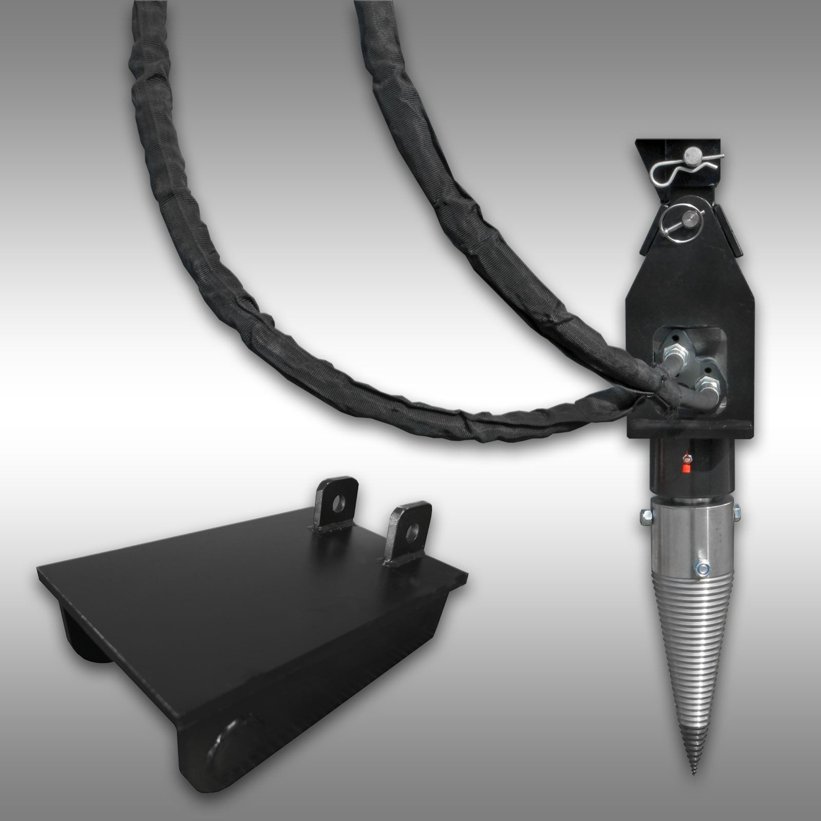 Kegelspalter Jansen JSK-350-MS01, Spaltkegel, Drillkegel, Holzspalter