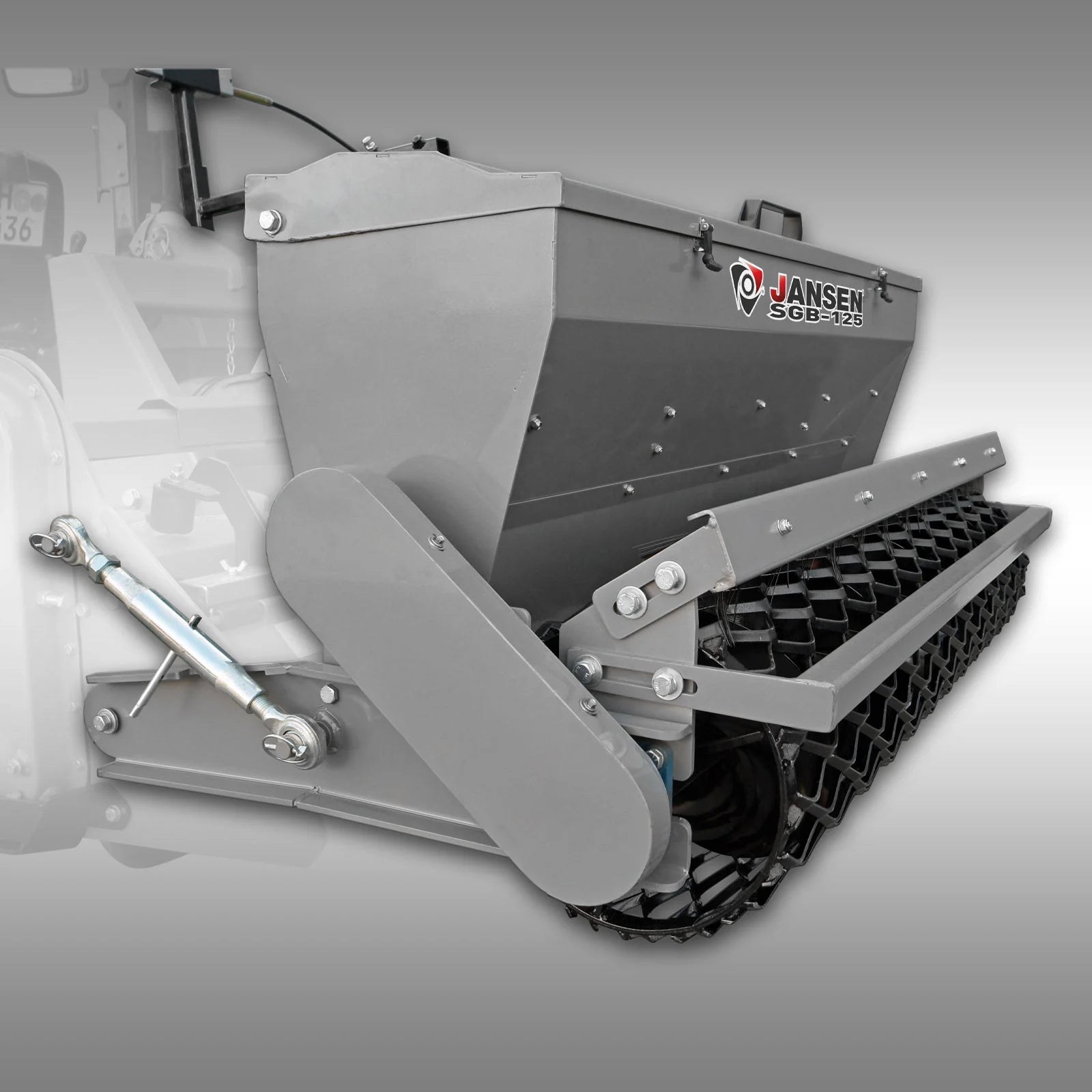 Saatgutbehälter JANSEN SGB-125, Saatkasten für Umkehrfräse UKF-125