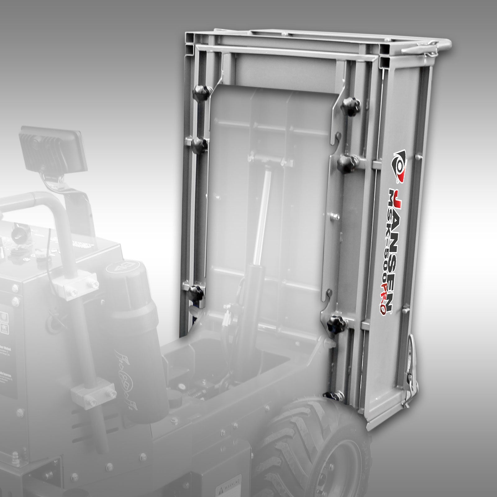 Jansen Flachmulde für MSK-500pro, große Ladefläche