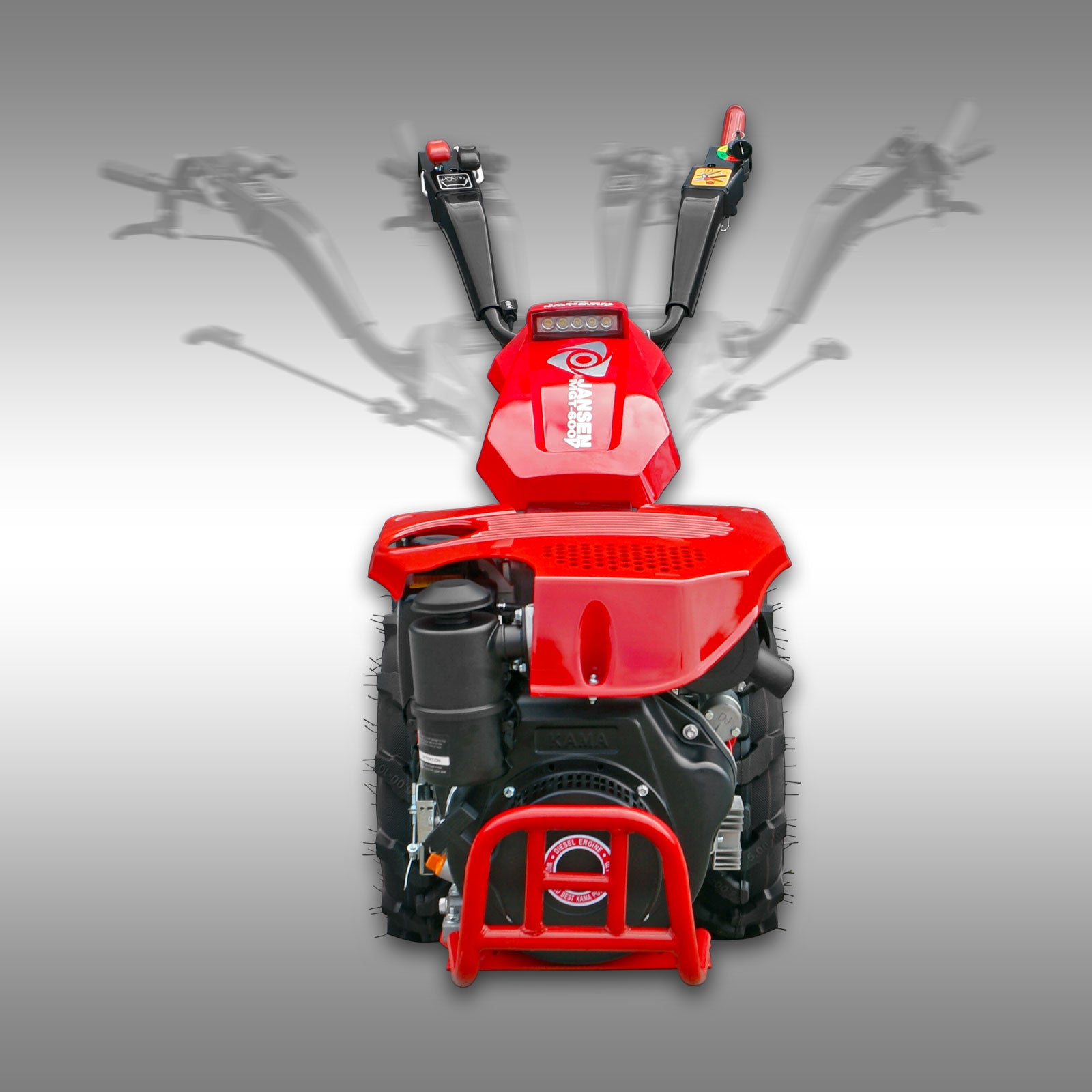 Motorgeräteträger Jansen MGT-600D, 8,6 PS Dieselmotor, Einachsschlepper