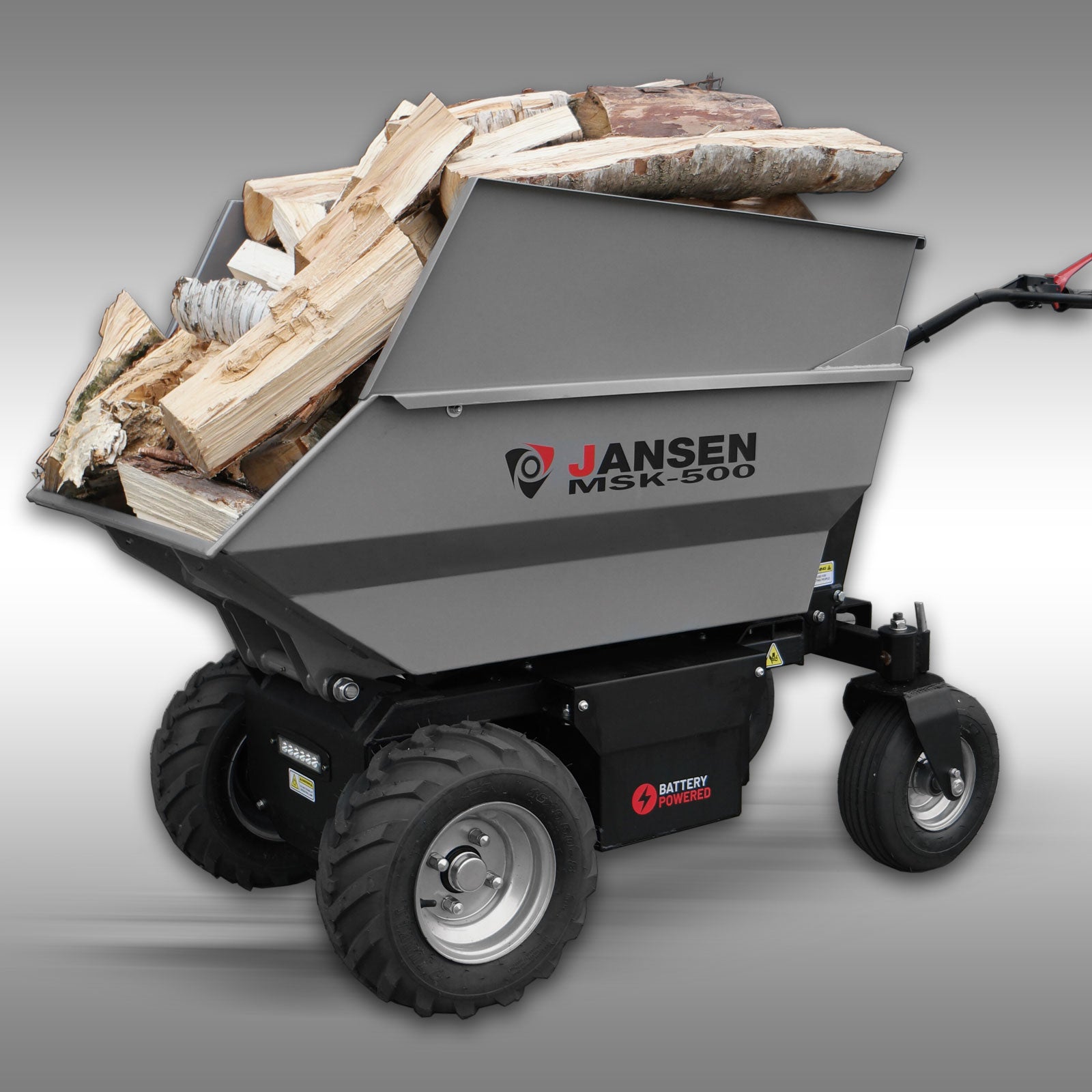 Muldenaufsatz für Elektrodumper Jansen MSK-500, Schubkarre