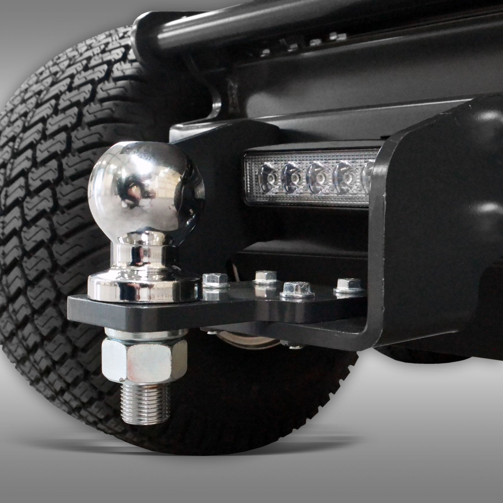 Jansen Anhängerkupplung/Kugelkopf für Elektro-Motorschubkarre Jansen MSK-800X